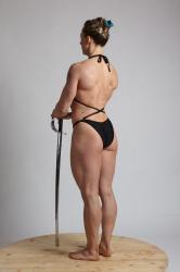 KAROLINA STANDING POSE WITH SWORD